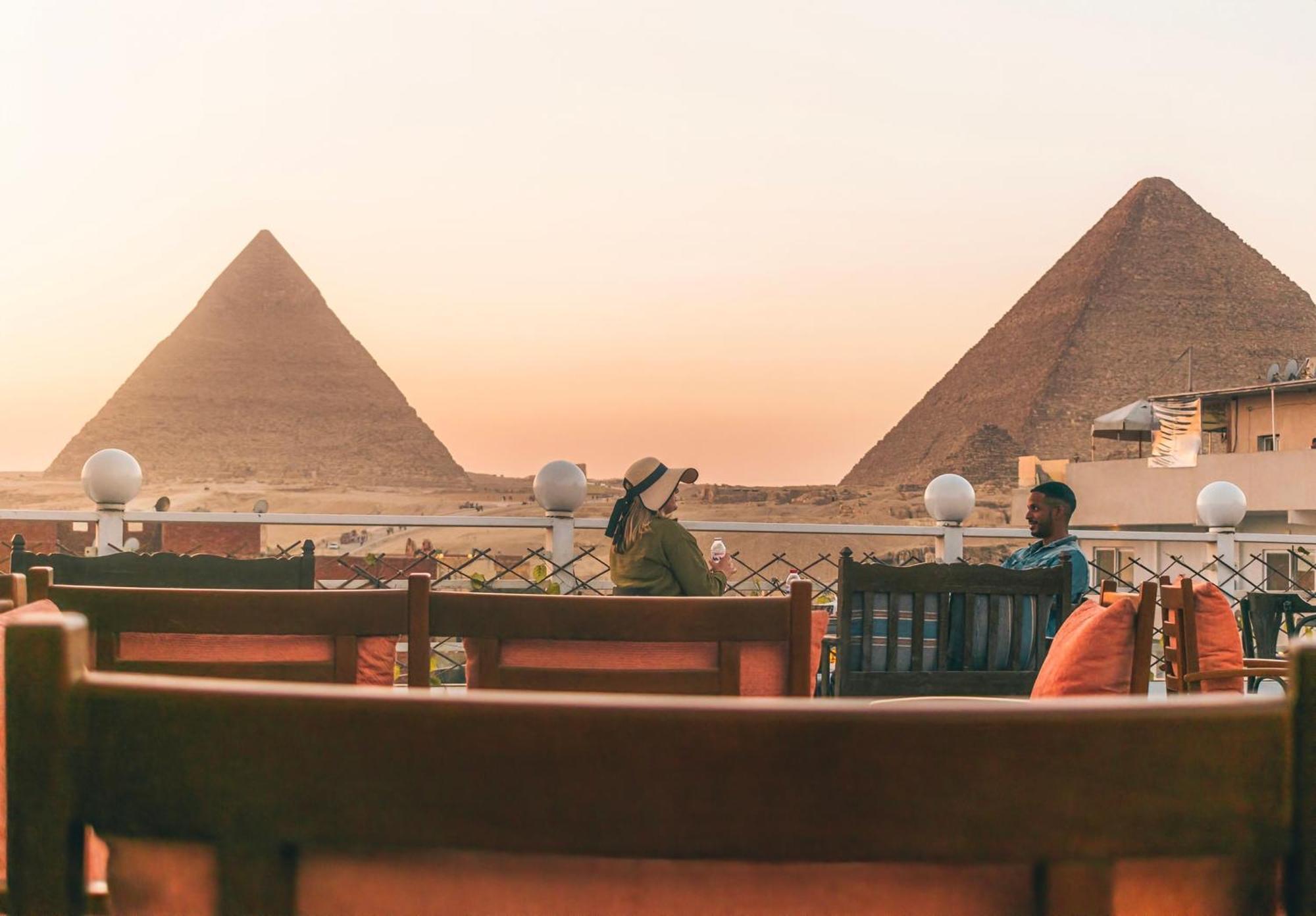 Jimmy Pyramids Hotel Kafret el-Gabal Zewnętrze zdjęcie