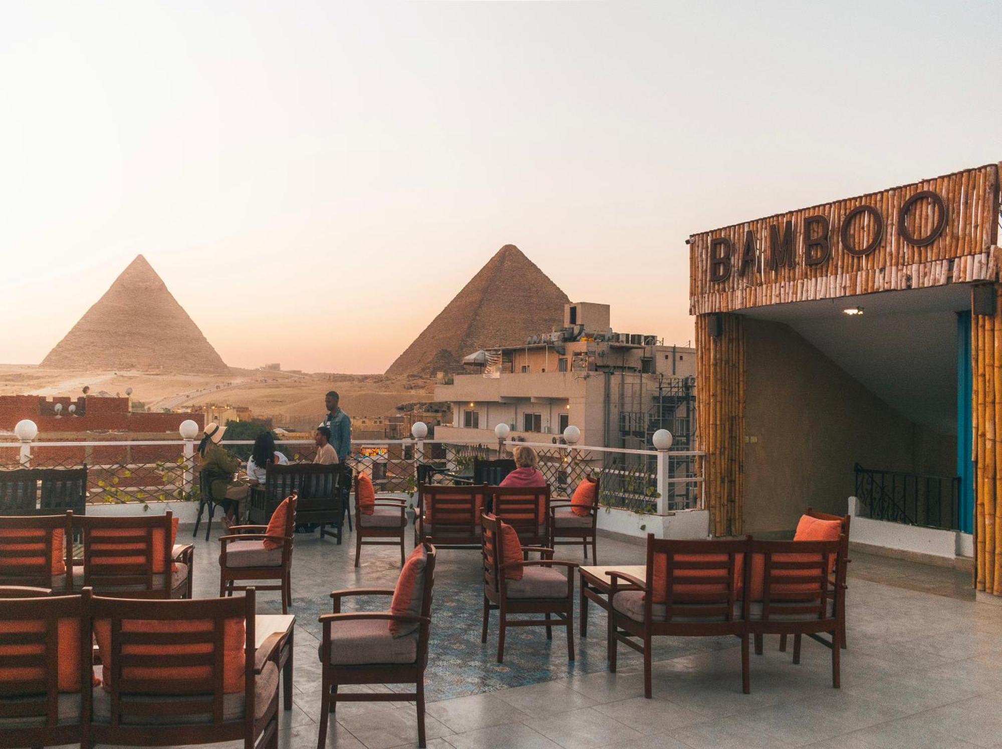 Jimmy Pyramids Hotel Kafret el-Gabal Zewnętrze zdjęcie