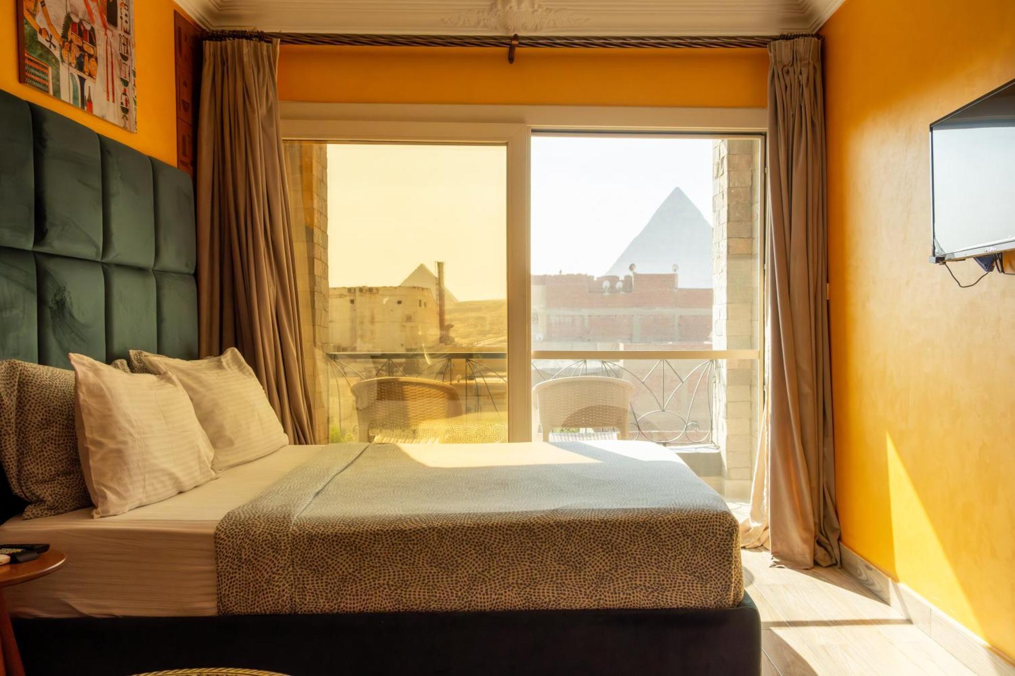 Jimmy Pyramids Hotel Kafret el-Gabal Zewnętrze zdjęcie